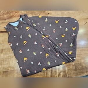 Kyte bamboo sleep sack GUC minor wear mushrooms fungi large 1 tog